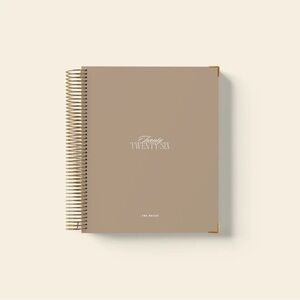 The Dailee Weekly Planner | Latte Color
